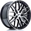 Jr Wheels Un cerchio JR Wheels JR28 17x8 ET40 5x112 Nero Lucido Superficie