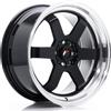 Jr Wheels Un cerchio JR Wheels JR12 17x8 ET33 4x100/114 Nero lucido