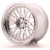 JAPAN RACING Un Cerchio in Lega Japan Racing JR10 16x9 ET10 4x100/114 Argento Lavorato