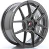 Jr Wheels Un cerchio JR JR30 17x7 ET20-40 5H PERSONALIZZATO Hyper Gray