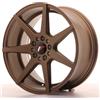 JAPAN RACING Un Cerchio in Lega Japan Racing JR20 18x8.5 ET35 5x100/120 Bronzo opaco