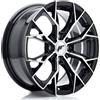 Jr Wheels Un cerchio JR Wheels JR49 15x6,5 ET35 4x100 Nero Lucido Superficie