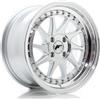 Jr Wheels Un cerchio JR Wheels JR26 16x8 ET30 4x100 Argento lavorato Face