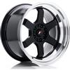 Jr Wheels Un cerchio JR JR12 18x10 ET0 5x114/120 Nero lucido