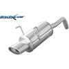 InoxCar Fiat PANDA 1.4 16V 100HP (100CV) 2006-- Posteriore con uscita singola ovale