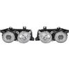 Diederichs FARI BMW DESIGN E32/34, ANGEL EYES 88-96 VETRO TRASPARENTE/CROMATI