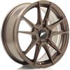 Jr Wheels Un cerchio JR Wheels JR21 17x7 ET20-40 5H PERSONALIZZATO Bronzo opaco