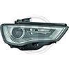Diederichs FARO destro COMPATIBILE CON AUDI BI-XENON A3 FANALE ANTERIORE dal 2012 al 2016