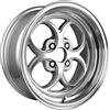 Klutch Wheels Klutch SL2 15x8,5 ET17 4x100 Argento lavorato Face
