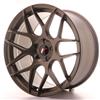 JAPAN RACING Un Cerchio in Lega Personalizzato Japan JR18 20x10 ET40-45 5H Bronzo