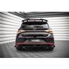 MAXTON DESIGN Diffusore posteriore Street Pro Hyundai I20 N Mk3 2020-2023 strisce rosse vertic