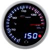 DEPO RACING Manometro Strumento 52mm DEPO Temperatura Olio 50-150°C Picco - Nero DIGITALE