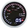 DEPO RACING Manometro Strumento 52mm DEPO Pressione Turbo -1+2 BAR Picco - Nero DIGITALE