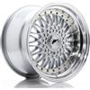 Jr Wheels Un cerchio JR JR9 17x10 ET20 5x112/120 argento con bordo lavorato