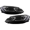 KITT Fari anteriori a LED con guida destra per VW Golf 7.5 VII Facelift 17+