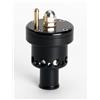 MALPASSI VALVOLA POP OFF SINGOLO PISTONE 436 regolabile 20 mm nera