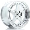 Jr Wheels Un cerchio JR Wheels JR6 16x8 ET30 4x100 Silver Machined Face
