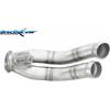 INOXCAR DOWNPIPE tubo di scarico libero 1 CAT - a saldare CLIO 3 RS 2.0 16V 197CV /