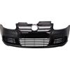 KITT Paraurti anteriore per VW Golf V 5 03-07 Jetta 05-10 R32 Griglia nera lucida