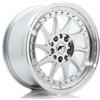Jr Wheels Un cerchio JR Wheels JR26 17x8 ET35 5x100/114 Argento lavorato Face