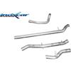 Inoxcar DELTA 2.0 TURBO HF EVOLUZIONE 1992-- DOWNPIPE tubo di scarico libero +