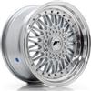 Jr Wheels Un cerchio JR JR9 17x8,5 ET35 5x112/120 Argento con bordo lavorato e