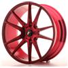 JAPAN RACING Un Cerchio in Lega Personalizzato Japan Racing JR21 20x8.5 ET40 5H Rosso