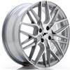 Jr Wheels Un cerchio JR Wheels JR28 17x7 ET40 4x100 Silver Machined Face