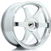 Jr Wheels Un cerchio JR Wheels JR3 18x8 ET40 5x114,3 Argento lavorato