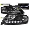 Tuning-Tec Fari anteriori diurni neri per Audi A6 06.01-05.04 -LPAU46