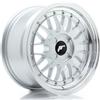 Jr Wheels Un cerchio JR Wheels JR23 16x8 ET20-45 4H CUSTOM Argento iper w/ Labbro lavorato