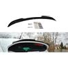 MAXTON DESIGN SPOILER POSTERIORE ALETTONE TUNING PER RENAULT CLIO MK4 RS 2013-2019 NERO LUCIDO