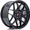 Jr Wheels Un cerchio JR Wheels JR18 16x7 ET35 4x100/114,3 Nero lucido