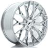 Jr Wheels Un cerchio JR Wheels JR49 19x8,5 ET20-45 5H CUSTOM Argento w/ Faccia lavorata