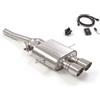 Ragazzon Posteriore inox con terminali rotondi Mini R56 2007>>2014(3820)