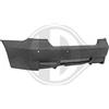 Diederichs PARAURTI POSTERIORE tuning bmw serie 3 E90, SPORTIVO dal 2004 al 2011 fori pdc