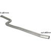 Ragazzon Tubo sostituzione secondo catalizzatore inox BMW Serie4 F32-F33-F36 2013>>(2852)