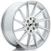 Jr Wheels Un cerchio JR Wheels JR22 17x7 ET25 4x100/108 Argento lavorato Face