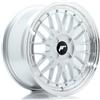 Jr Wheels Un cerchio JR JR23 17x8 ET20-45 4H CUSTOM Hyper Silver con bordo lavorato