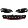 KITT Fari anteriori a LED sequenziali dinamici con guida destra per VW Golf 7.5 VII