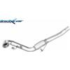 INOXCAR sfappatore adatto vw GOLF 7 2.0 GTi 230cv 2013-- DOWNPIPE tubo di scarico