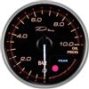 DEPO RACING Manometro Strumento 52mm DEPO DX Pressione OLIO 0-10 bar PICCO/ALLARME