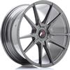 Japan Racing Un Cerchio in Lega Japan Racing JR21 18x8.5 ET20-40 DA FORARE Hyper Grey