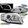 Tuning-Tec Faro tubolare con luci diurne a LED cromate per Audi A4 B7 11.04-03.08 - LPAUB4