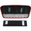 KITT Specials Griglia Calandra per Audi R8 42 1 generazione Facelift 13-15 RS Look Nero