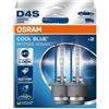 Osram Coppia Lampade Lampadine XENON Ricambio COOL BLUE INTENSE D4S (P32d-5) 35W
