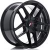 Jr Wheels Un cerchio JR Wheels JR25 18x8,5 ET20-40 5H PERSONALIZZATO Nero lucido