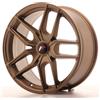 JAPAN RACING Un Cerchio in Lega Personalizzato Japan Racing JR25 19x8.5 ET40 5H Bronzo Opaco