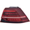Diederichs Faro posteriore dx GOLF VII 17-20 esterno LED berlina scuro