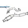 INOXCAR DOWNPIPE tubo di scarico libero con cat. sportivo 2 CAT - flessibile componenti